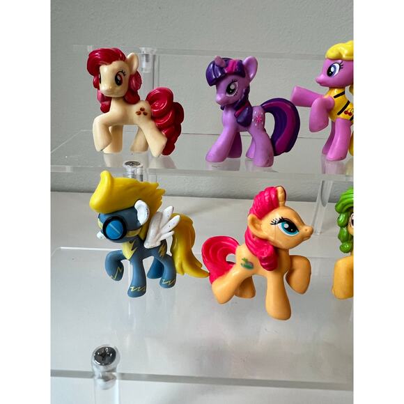 My Little Pony Mini G4 Blind bag Mixed Figures and 1 McDs Rarity Toy Lot of 10 - Picture 11 of 12